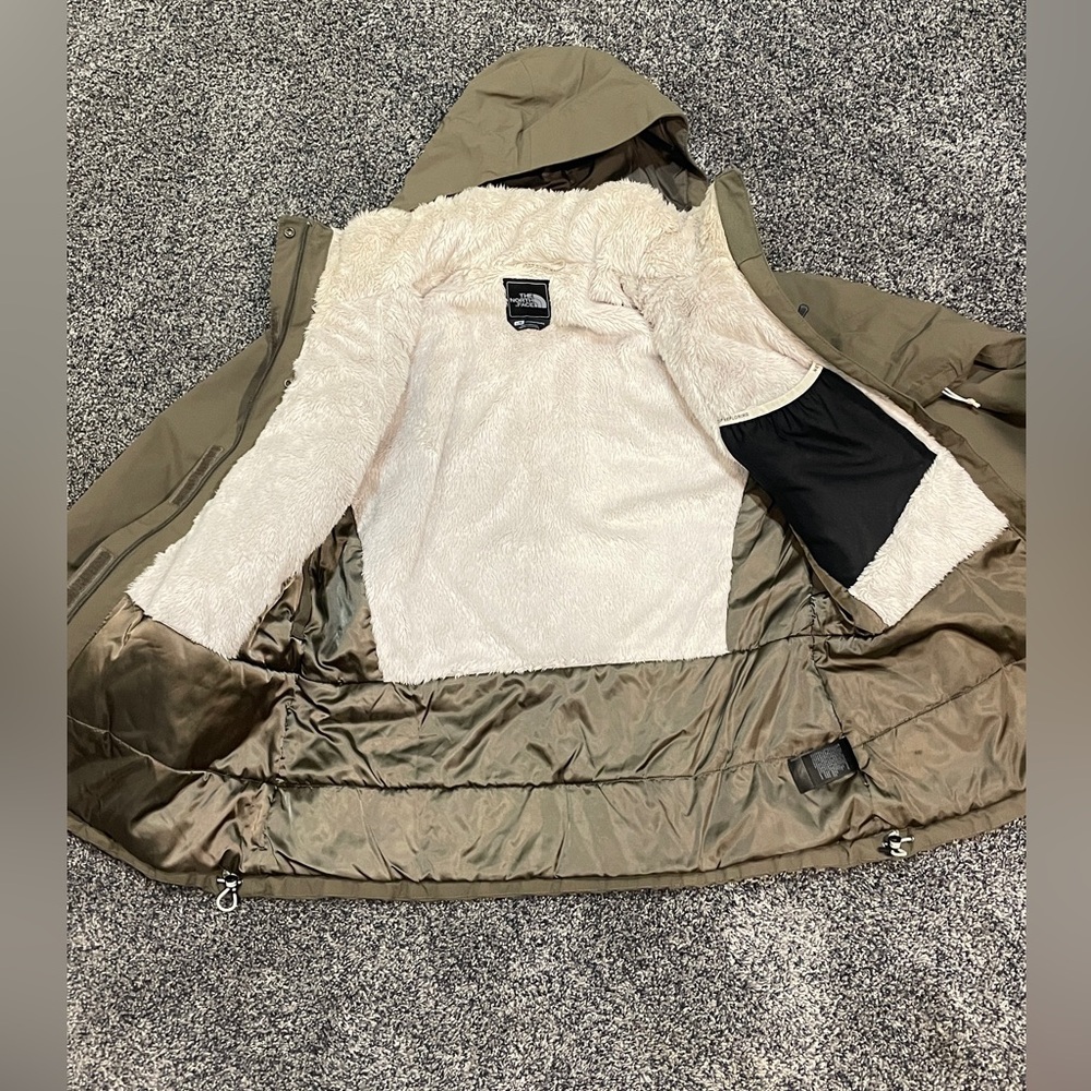 The North Face Tan Hooded Jacket - Picture 3 of 5